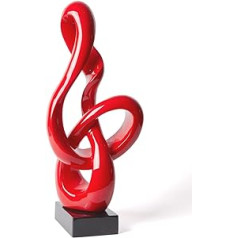 NENBOLEC Muzika Dekoratyvinės Figūros Skulptūra Fortepijonas Natos Statula Poliresin Menas Dovana Raudona 57 cm