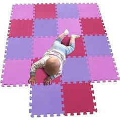 Mqiaoham Baby Floor Mat / Children’s Play Mat, Puzzle Design, Free from Harmful Substances