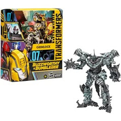 Transformeru studijas sērija 07BB Buzzworthy Bumblebee Grimlock Action Figure