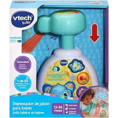 VTech 3480-552022 80-552022 Mūzikas projektors zīdaiņiem, imitē higiēnas ieradumus, balts, único