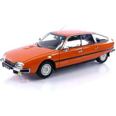 Norev NV181524 1:18 CX 2400 GTI 1977-Tangerine Citroen kolekcionējamais modelis, Multi