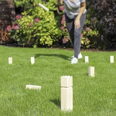 WELLIKEA HI Outdoor Kubb Spēle Koka