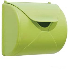 Gartenwelt Riegelsberger Letter Box Apple Green 250 x 226 x 138 mm Children's Post Toy for Playhouse Play Tower Tree House