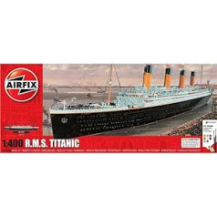 Airfix A50146A 1/400 mažas dovanų rinkinys – RMS Titaniko modelių rinkinys, modelio kūrimo priedai, įvairiaspalvis, 1:400 mastelis