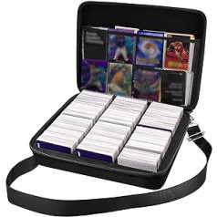 2000 pieces + Card Case Box for Main Game and All Expansions - C.A.H Cards Against Humanity/Magic The Gathering MTG Board Game - Organisers Only