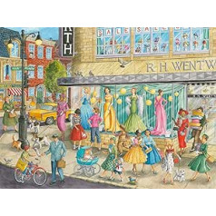 Ravensburger 16459 Sidewalk Fashion 1500 gabalu puzle pieaugušajiem un bērniem no 12 gadu vecuma