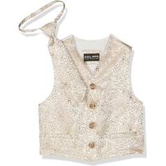 G.O.L. Boys' Jacquard Vest with Tie