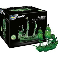 Revell Ghost Ship Adventes kalendārs ar gaismas efektu I Mērogs 1:150 I Easy-Click montāžas komplekts bez līmēšanas un krāsošanas I Iekļauti piederumi I no 10+ gadiem I bērniem un pieaugušajiem I Dāvanas ideja