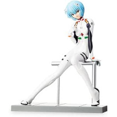 Sega Evangelion Limited Premium Rei PVC figūra 17 cm Kawaii Japanese