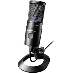 AudioT AT2020USBX Condenser Microphone BK Cardioid Condenser USB Microphone