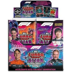 Topps Turbo Attax Formula 1 2023, tirdzniecības kartes — displeja lodziņš (displeja lodziņš)