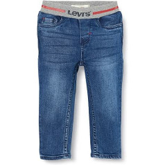 Levi's Kids uzvelkami šauri džinsi, puikas, pelēki