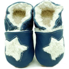 Need Sleep Winter Leather Slippers Children's Slippers Children's Shoes Warm Leather Crawling Shoes Boys Girls Toddler Leather Slippers First Walking Shoes