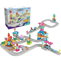 BOTZEES Toy Train Set Electronic Railway Robot Toy for Children from 2 Years