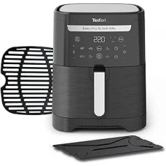 ‎Tefal Tefal EY8018 Easy Fry & Grill XXL 2-in-1 Hot Air Fryer | Air Fryer and Grill | Flexcook Insert for 2 Food at the Same Time | Healthy Fryer without Oil | Energy Saving | 8 Programmes | 8 People