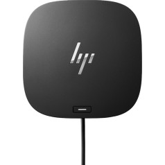 Dokas + maitinimo šaltinis HP USB-C dokas G5 100W juodas 26d32aa