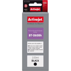 Effiki Activejet ab-d60bk tinte (aizvietotājs brālis bt-d60bk; augstākā; 100 ml; melna)