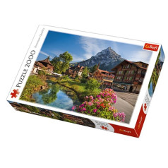 2000 piece puzzle: Alps in summer