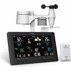 Professional wifi weather station SWS 12500 height LCD 21.4 cm color