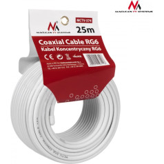 Coaxial cable 1.0ccs rg6 25m mctv-574