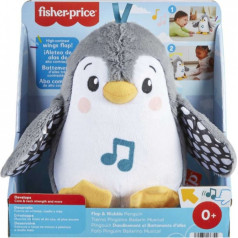 Interactive mascot musical penguin nod