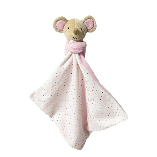 Cuddly cuddly mouse, 25 cm, beige