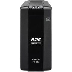 Apc back ups pro br 650va, 6 kontaktligzdas, avr, LCD interfeiss