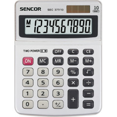 Desk calculator sec 377/10 large 10-digit LCD display