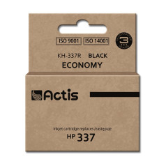 Partydeco Actis kh-337r tinte (aizvietotājs hp 337 c9364a; standarta; 15 ml; melna)