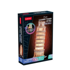 Leaning Tower of Pisa 3D LED puzzle (night version)