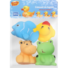 Animal bath toys, 4 pieces