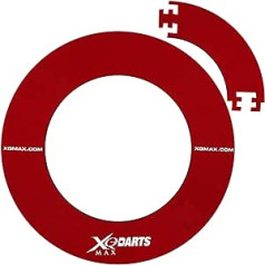 XQmax Surround Ring šautriņu dēļiem ar krāsu izvēli Šautriņu dēļi Border Dart Collection Gredzens, sarkans, ieskaujošs gredzens