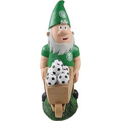 Forever Collectibles UK FOCO EPL Football Celtic FC Wheelbarrow Garden Gnome 10,5 collu