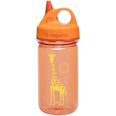 Nalgene Grip-n-Gulp Sustain ūdens pudele oranžā žirafe 0,35 l