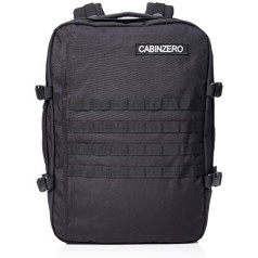 CabinZero Military 44L Viegla kabīnes soma Absolute Black