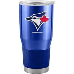 Logotips Brands 530-S30T-1: Toronto Blue Jays Gameday Drinking Cup, nerūsējošais tērauds, 850 ml