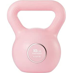 KHTO Kettlebells Fitness Exercise Pink Spēka Treniņa Kettlebell komplekti, Hanteles Svari Mājas Fitnesa Iekārtām