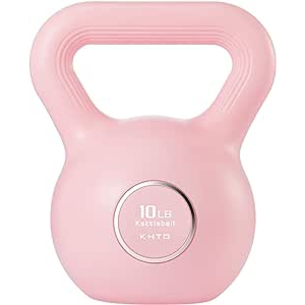 KHTO Kettlebells Fitness Exercise Pink Spēka Treniņa Kettlebell komplekti, Hanteles Svari Mājas Fitnesa Iekārtām