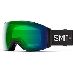 Smith Optics I/O MAG XL slēpošanas snovborda aizsargbrilles, melnas 22 ChromaPOP zaļš spogulis ikdienas lietošanai