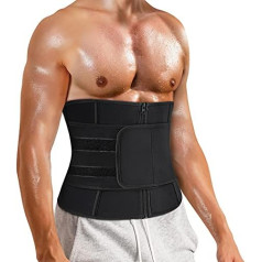 CHUMIAN Men's Slimming Belt Fitness Belt Adjustable Neoprene Sauna Belt Sweat Belt Waist Trimmer Stomach Waist Shaper