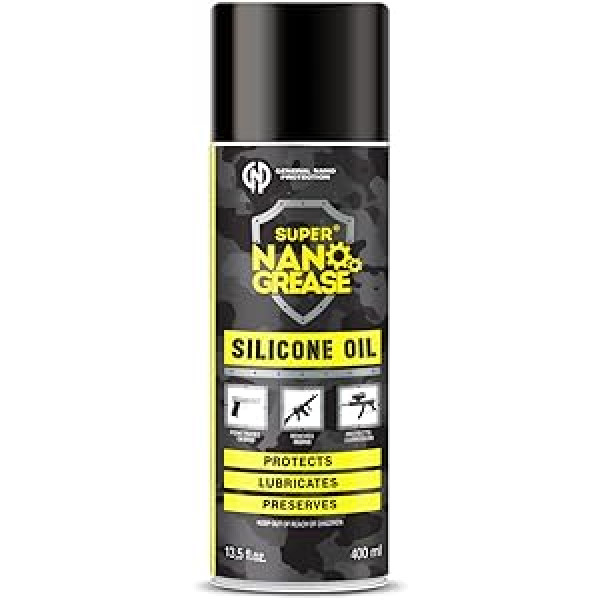 Silikona eļļa Airsoft skrejceliņu silikona eļļas aerosols (400 ml)