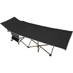 CuCummoo Camping Bed for Adults Foldable, Foldable Sleeping Beds for Camping & Hunting, Travel Tent Beds up to 280 kg for Outdoor Beach and Garden, Durable Portable Bag Lounger Travel Comfortable