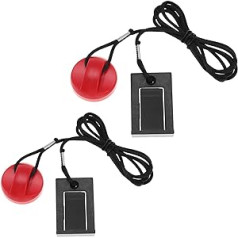 2 Pack Magnetic Suction Safety Switch Replacement Compatible with NordicTrack Compatible with Picture Compatible with Weslo Treadmill Magnetic Security Key