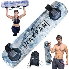 NAKPAN WaveBag pārnēsājams mājas fitnesa aprīkojums - Powerbag Core Strength Workout - Līdzsvara treniņš - Aquabag - Sandbag Alternative