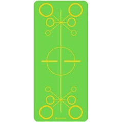 Merrithew Alignment Exercise & Yoga Mat, zaļš, 0cm/4mm