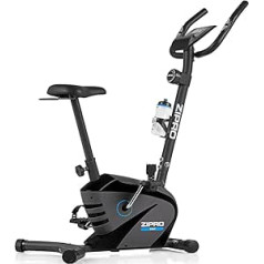 Zipro Heimtrainer Fahrrad Beat RS, Ergometer Fitnessbikes, Magnetisches Fahrradtrainer, Ergometer Fahrrad bis 120kg, Indoor Bike, Trainingsfahrrad für zuhause, Fahrradergometer Batteriebetrieben