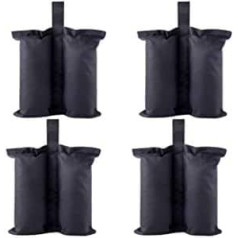 CACTIYE Large Canopy Weight Bags for Pop Up Tent Sandbags Leg Weights for Instant Sun Protection 4 Pack (Bags Only, Sand Not Included)