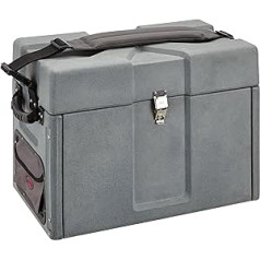 SKB Unisex-Erwachsene Angelhocker Gerätekoffer Kleiner Rotationsgeformter 2SKB-7100 Tackle Box, grau, 50.8 x 25.4 x 38.1 cm