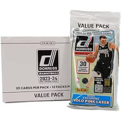 2023/24 Panini Donruss Basketball NBA Value Fat Pack Box