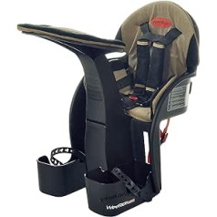 WeeRide Safe Front Deluxe Baby Bike Seat - melns/bēšs